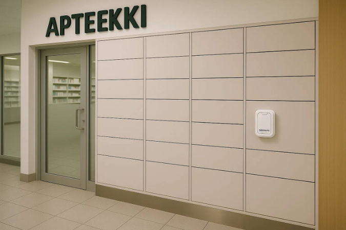 Temperaturövervakning av dispensern - närmaste punkt